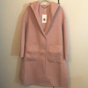 Belle and Bloom Pink Hooded Coat